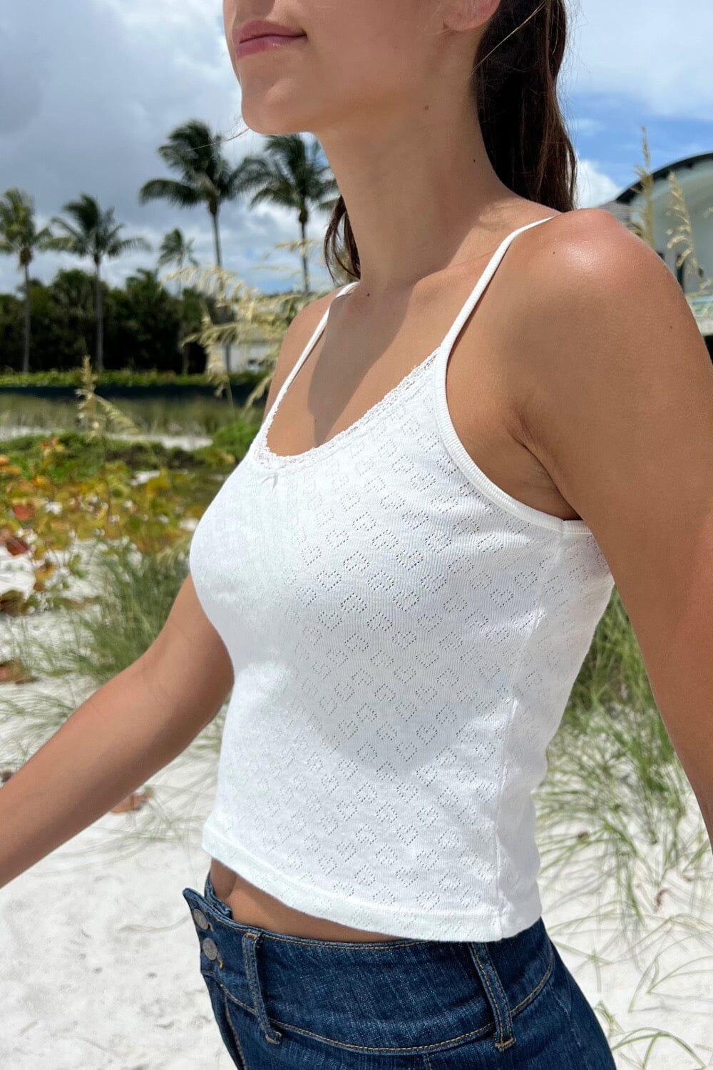 Skylar Lace Eyelet Tank Product Image