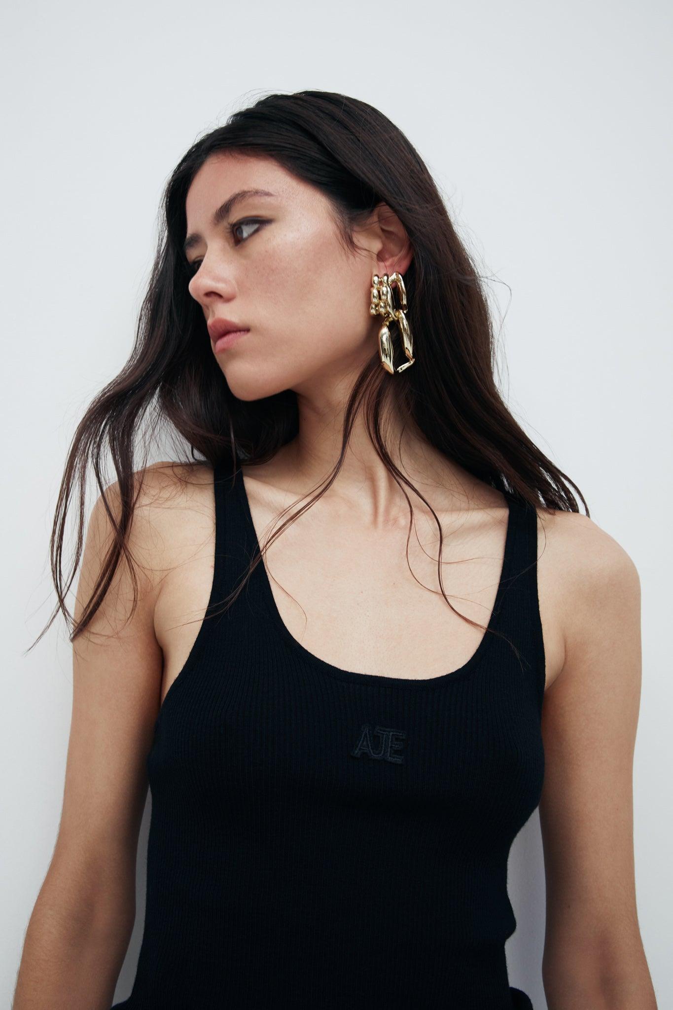 Paloma Chain Drop Earring Female Product Image