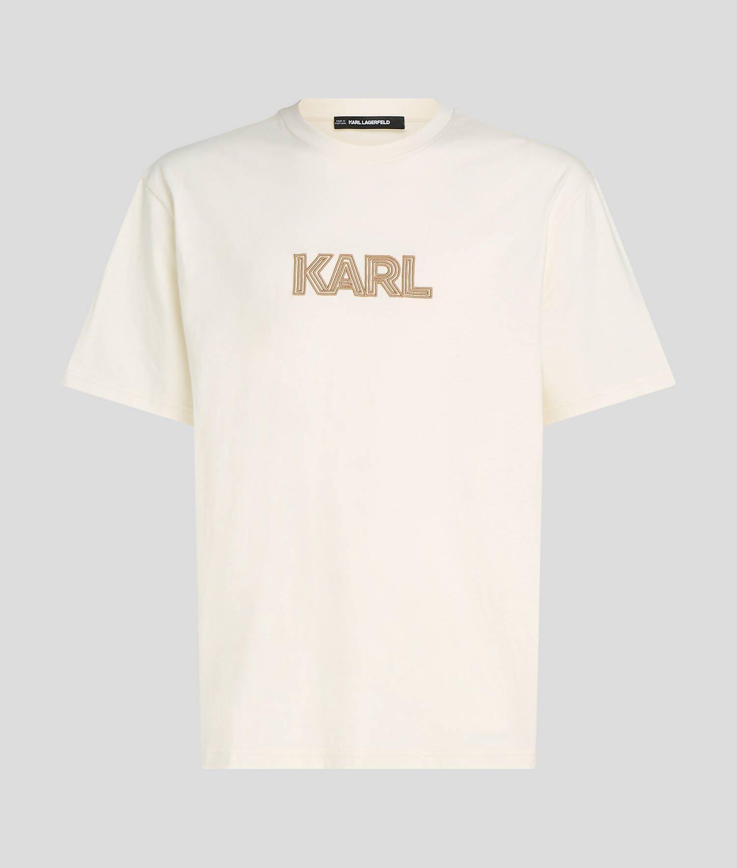 KARL LOGO ART DECO T-SHIRT Product Image