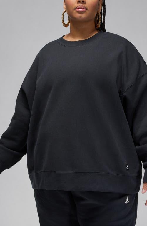 Women's Jordan Flight Fleece Crewneck Sweatshirt (Plus Size) Product Image