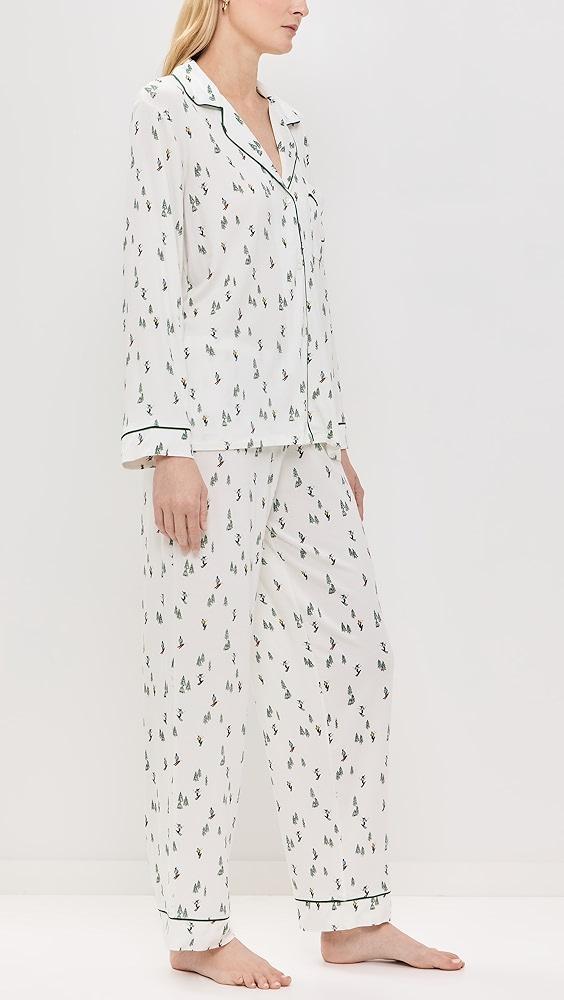 Eberjey Gisele Printed Long PJ Set | Shopbop Product Image