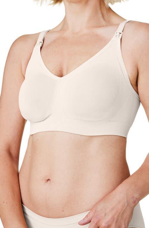 Bravado Designs Body Silk Seamless Nursing Bra 1401VFC, Womens Light Grey Product Image