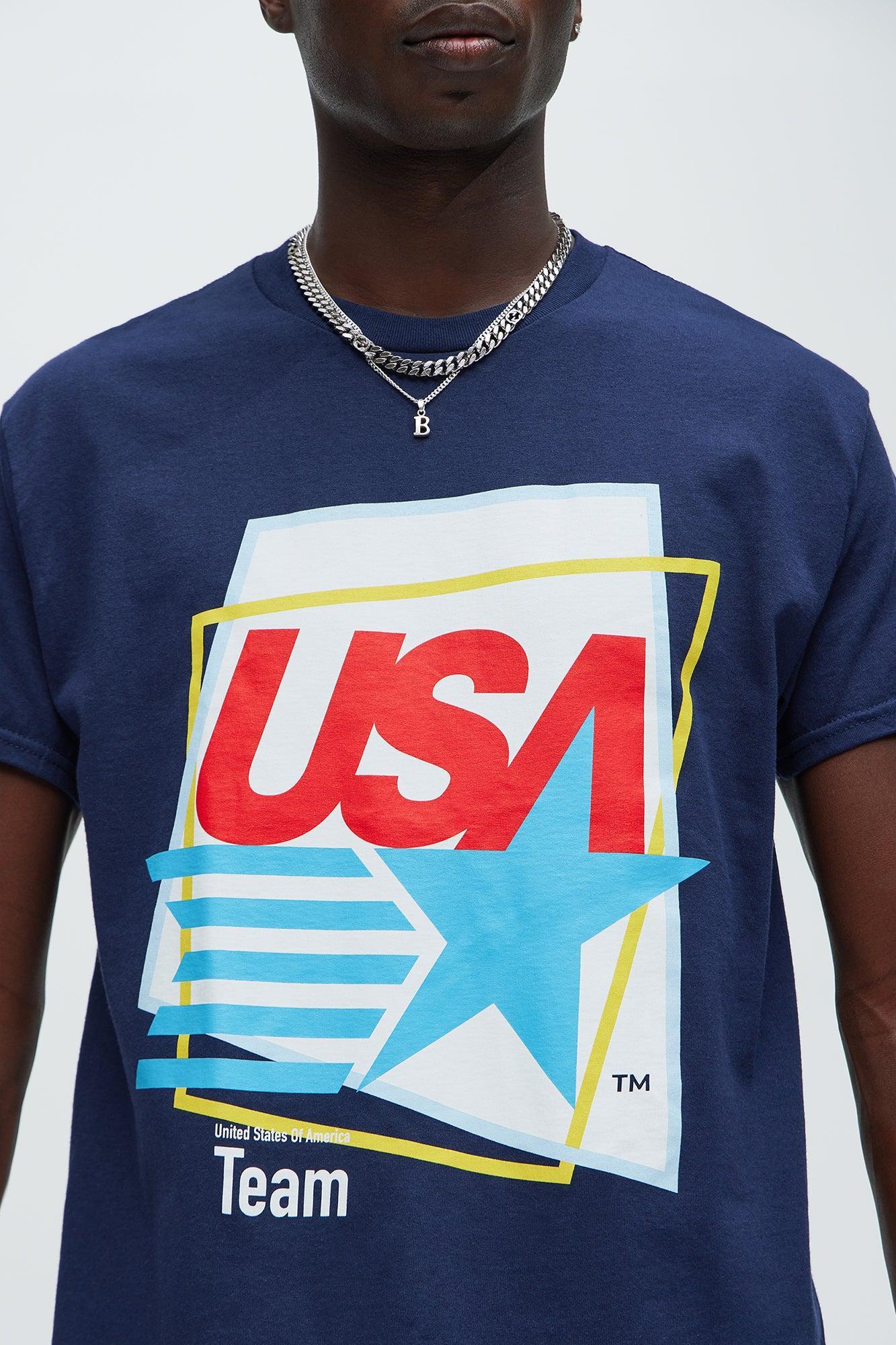 Team America Dept Short Sleeve - Navy Product Image