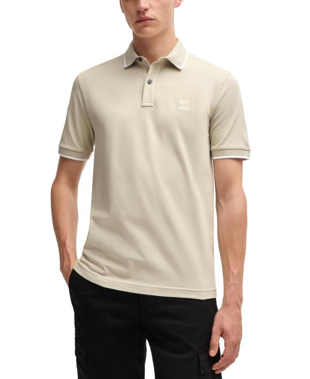 Boss by Hugo Boss Mens Slim-Fit Polo Shirt Product Image