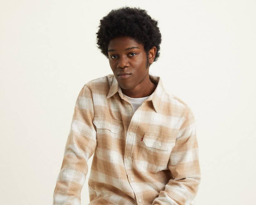 Jackson Worker Flannel Overshirt Product Image