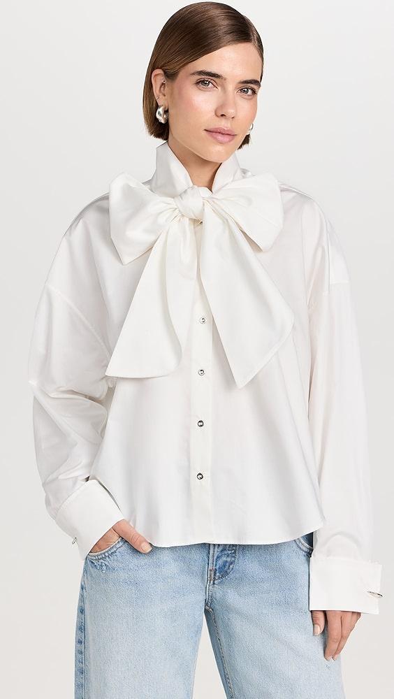 Marques Almeida Loose Tie Shirt | Shopbop Product Image