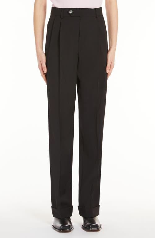 Womens Ferito Straight-Leg Virgin Wool Trousers Product Image