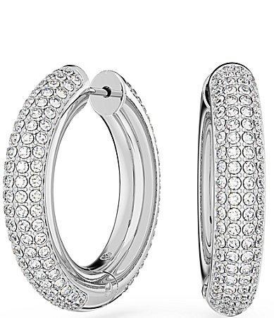 Swarovski Dextera Crystal Hoop Earrings Product Image