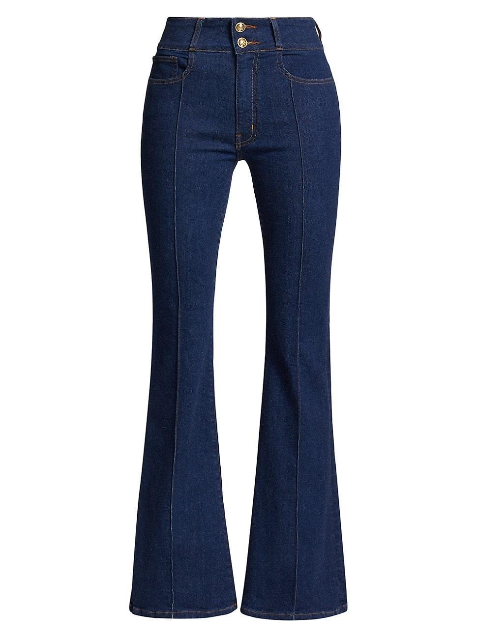 Womens Crosby High-Rise Flare Jeans Product Image