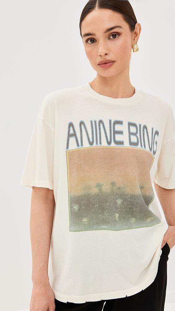 ANINE BING Cade Mushrooms Tee | Shopbop Product Image