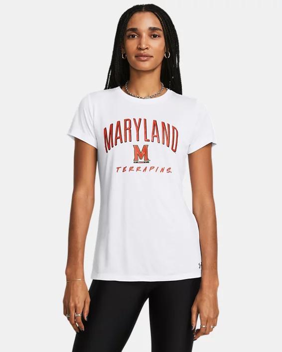 Womens UA Tech Collegiate Short Sleeve Product Image