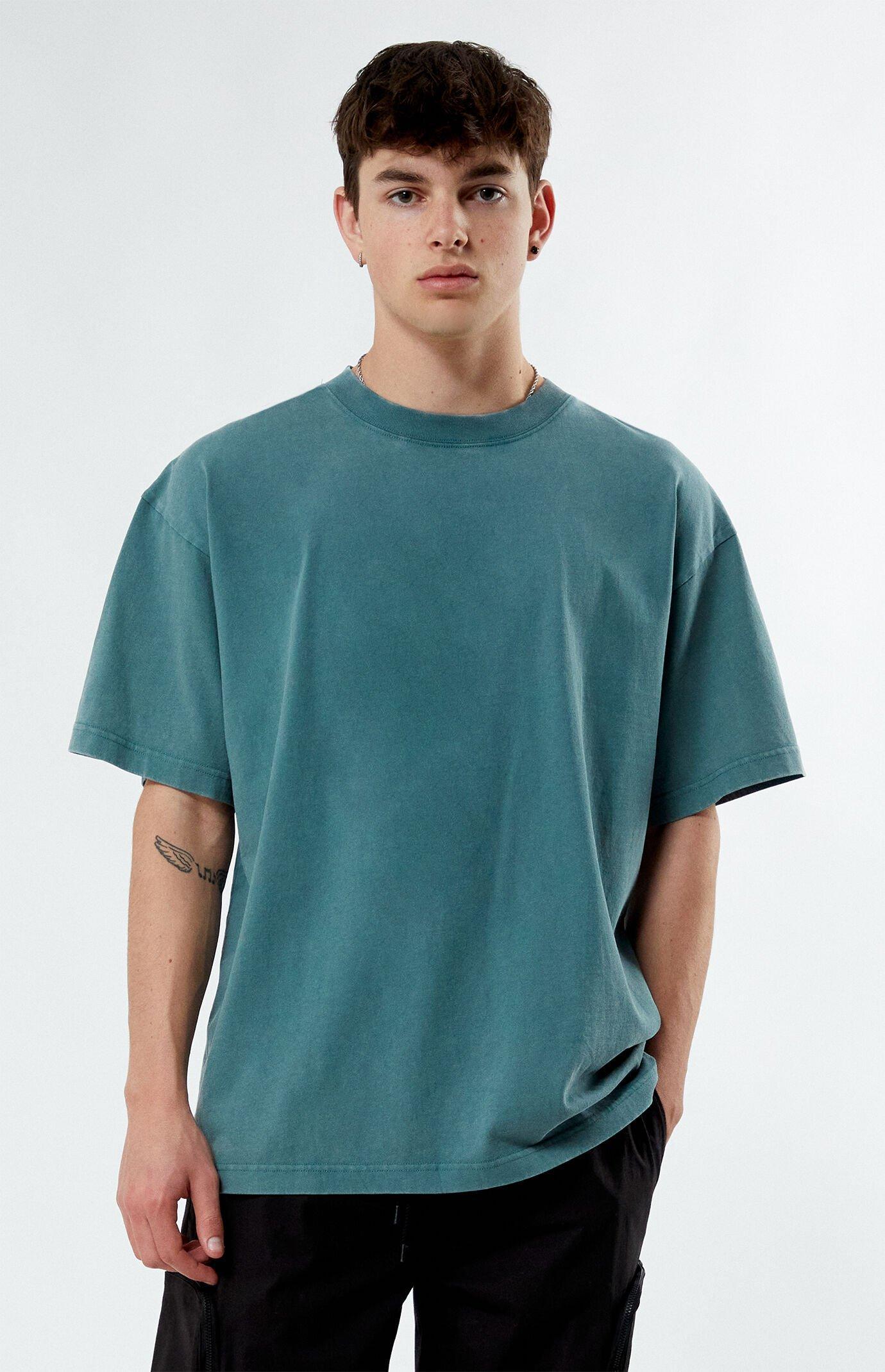 Men's Premium Solid Vintage Wash T-Shirt - Product Image