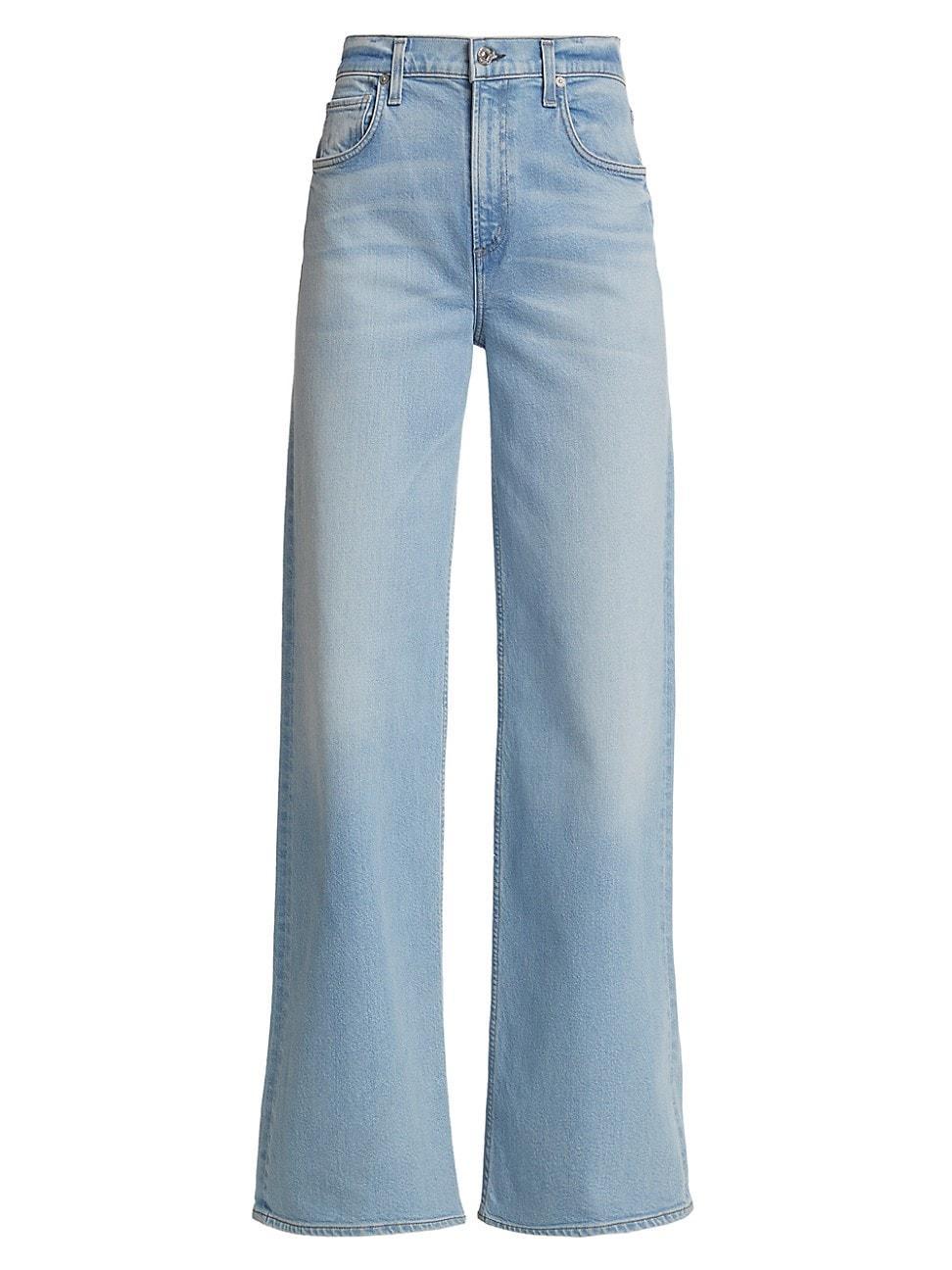 Lolia Mid-Rise Baggy Jeans Product Image