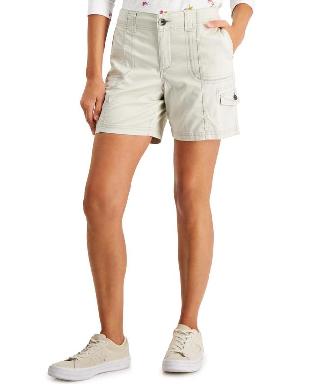 Style & Co Womens Comfort-Waist Cargo Shorts, Created for Macys Product Image