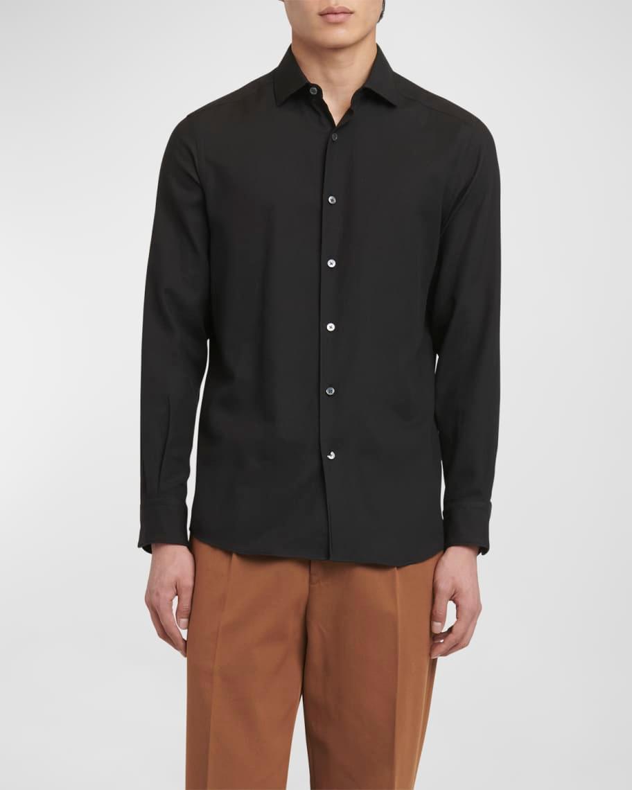 Mens Cashco Cashmere-Cotton Sport Shirt Product Image