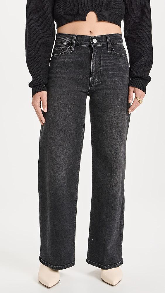 FRAME Petite Le Pixie Slim Palazzo Jeans | Shopbop Product Image