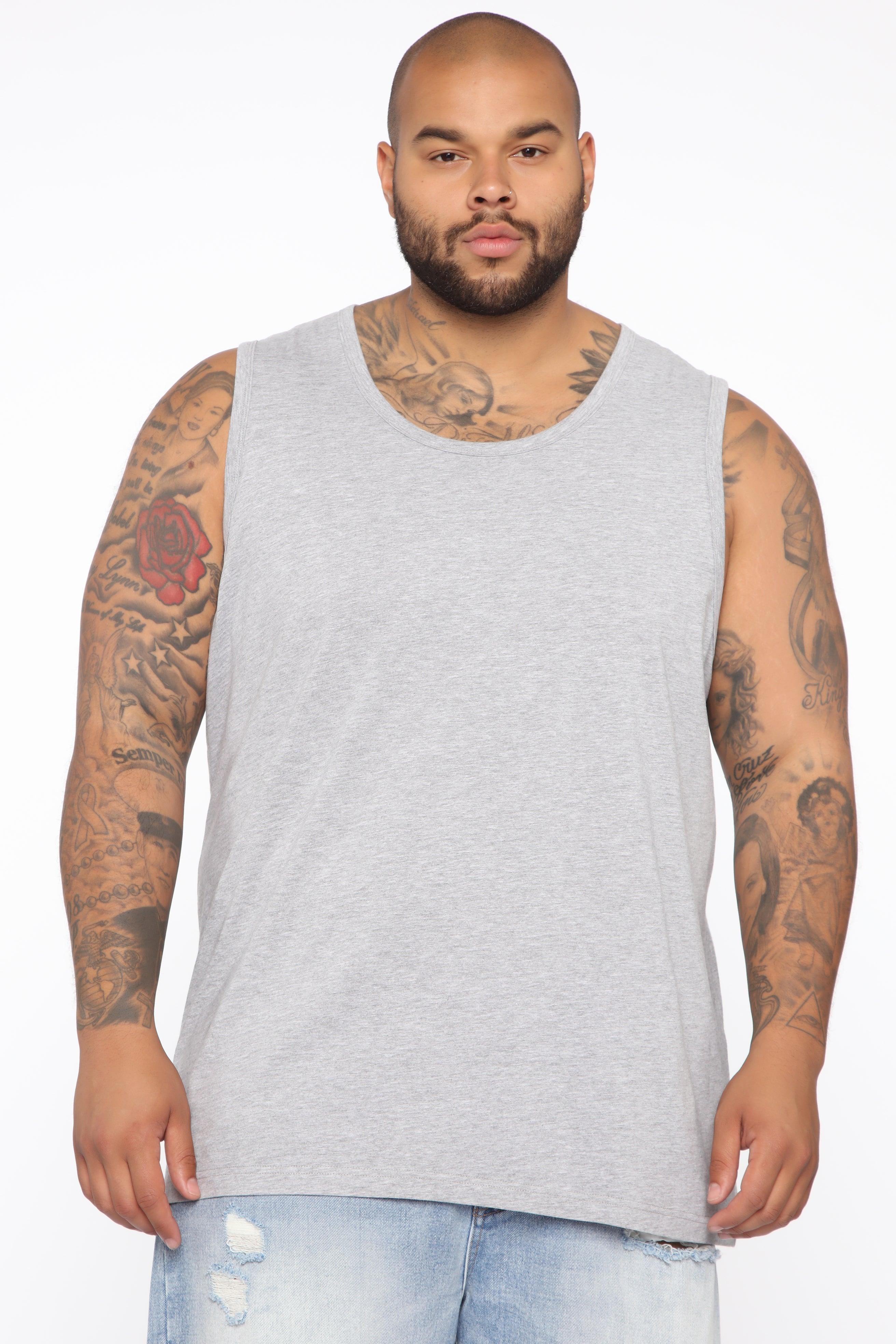 Essential Tank Top - Grey Product Image