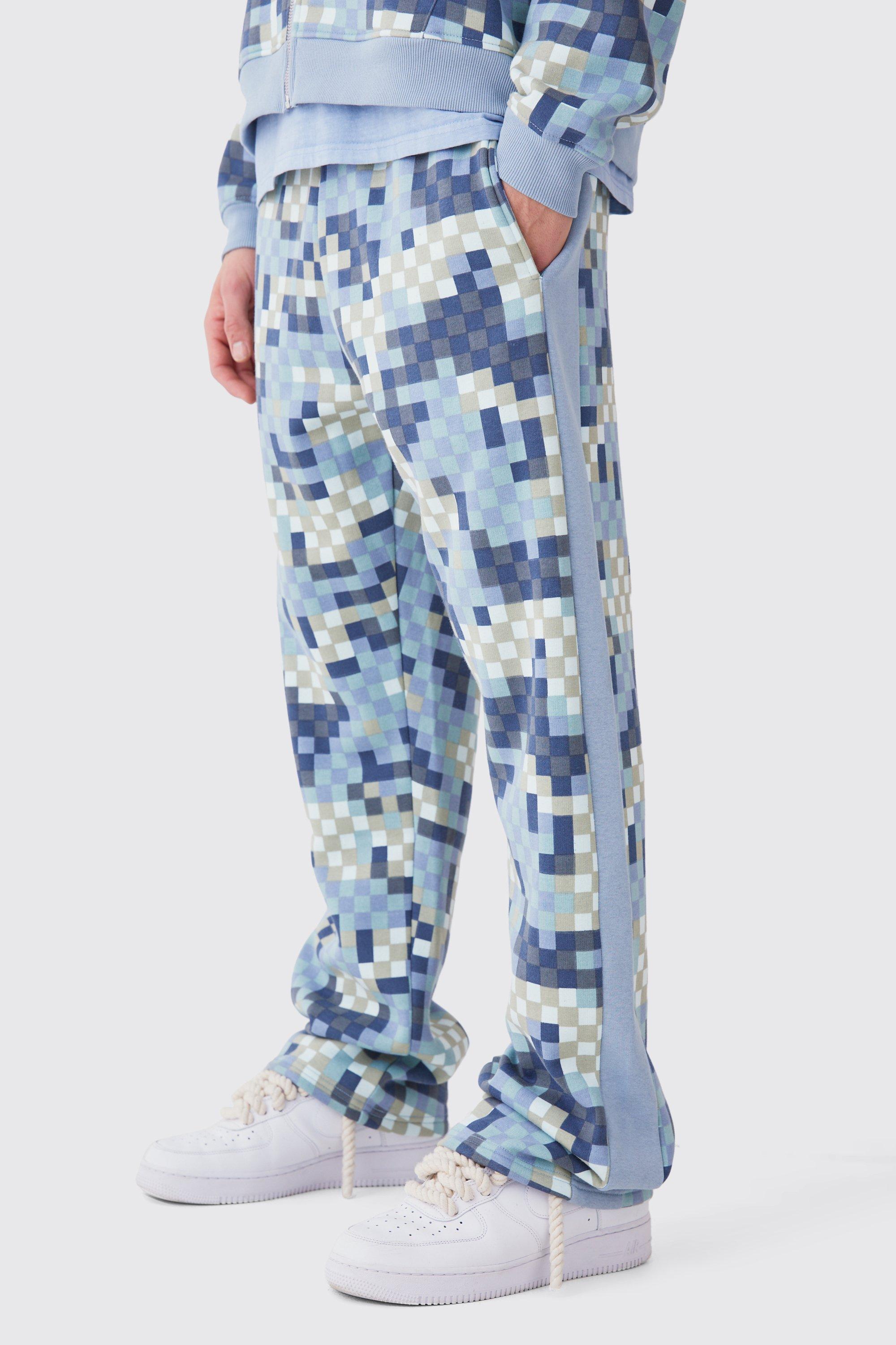 Relaxed Side Panel Camo Jogger | boohooMAN USA Product Image