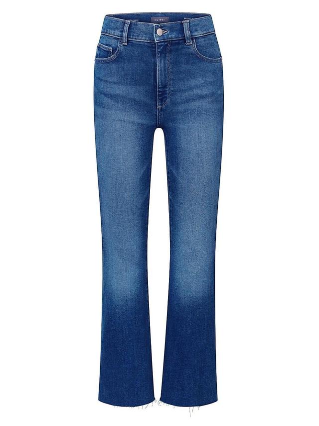 DL1961 Bridget High Rise Bootcut Instasculpt Jeans in Mid Raw Product Image