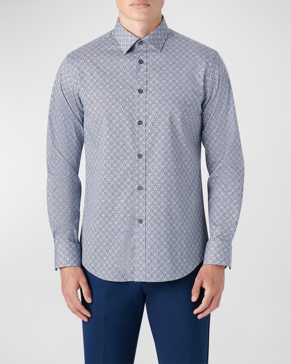 Mens Julian Shaped Abstract Sport Shirt Product Image