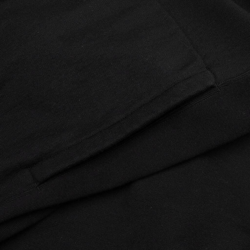 JERSEY / C-HOODED L/S - Black Male Product Image