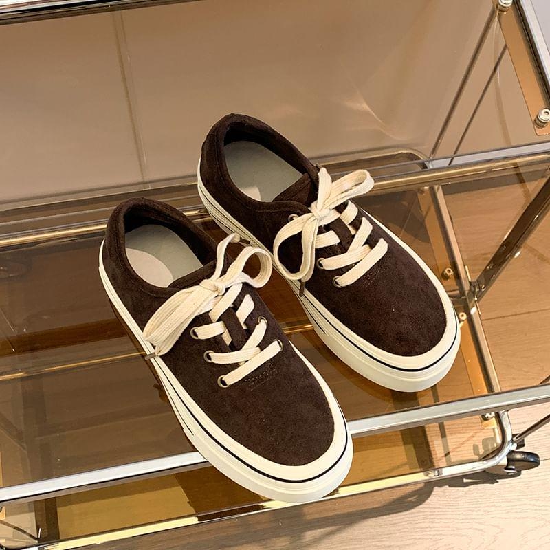 Canvas Platform Sneakers Product Image