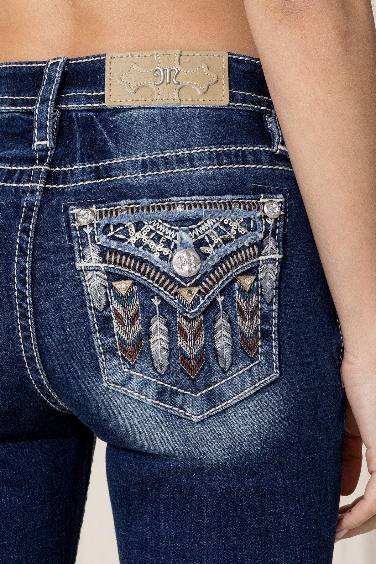 Tribal Dreams Bootcut Jeans Product Image