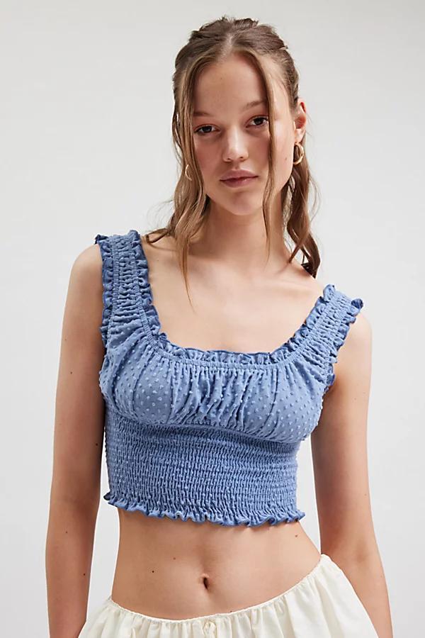 Kimchi Blue Rosie Smocked Tank Top Womens at Urban Outfitters Product Image