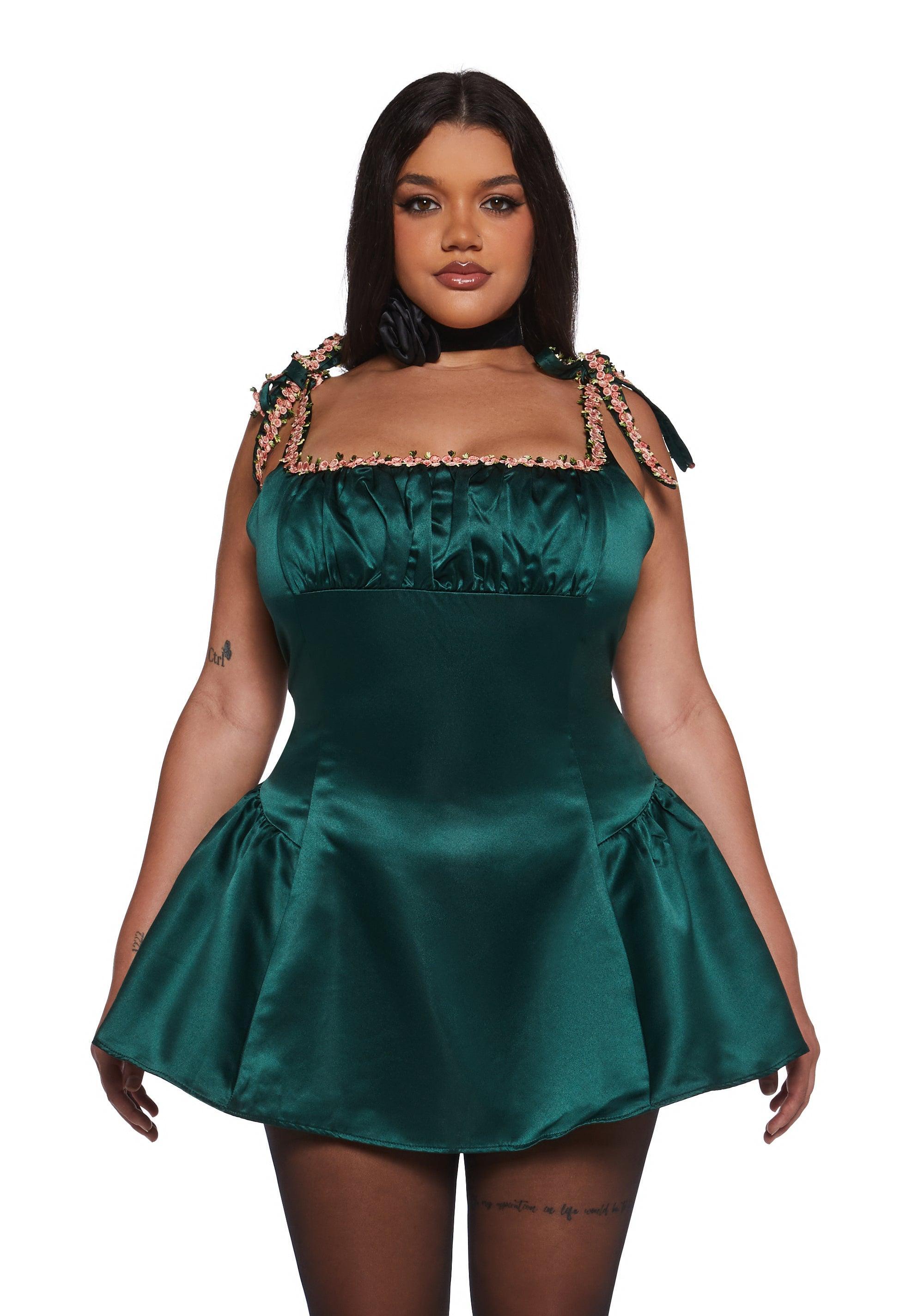 Mayfair Residence Mini Dress - Green Baby Product Image