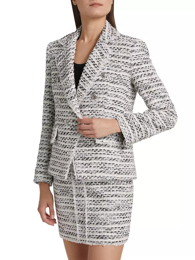 Eliza Metallic Tweed Blazer Product Image