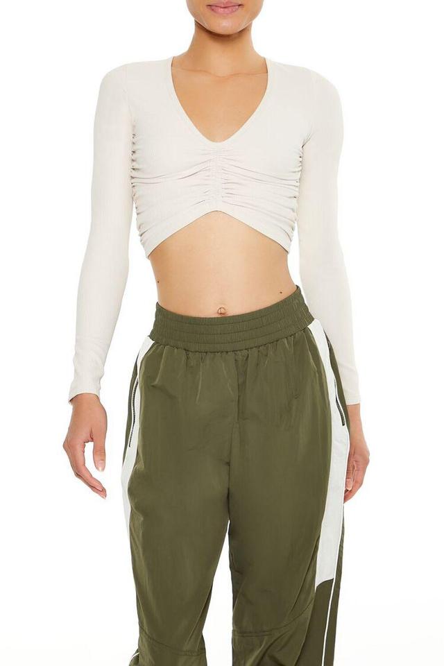 Active Ruched Crop Top | Forever 21 Product Image