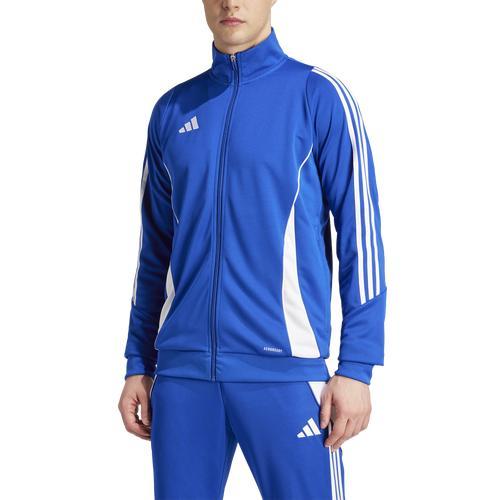 adidas Mens Tiro 24 Slim-Fit Performance 3-Stripes Track Jacket - Team Navy Product Image