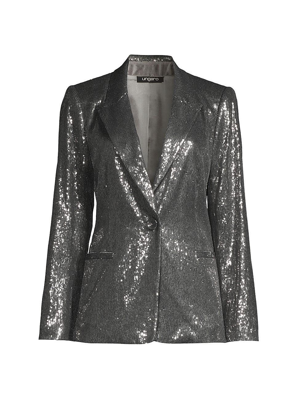 Womens Ariana Sequined Jacket Product Image