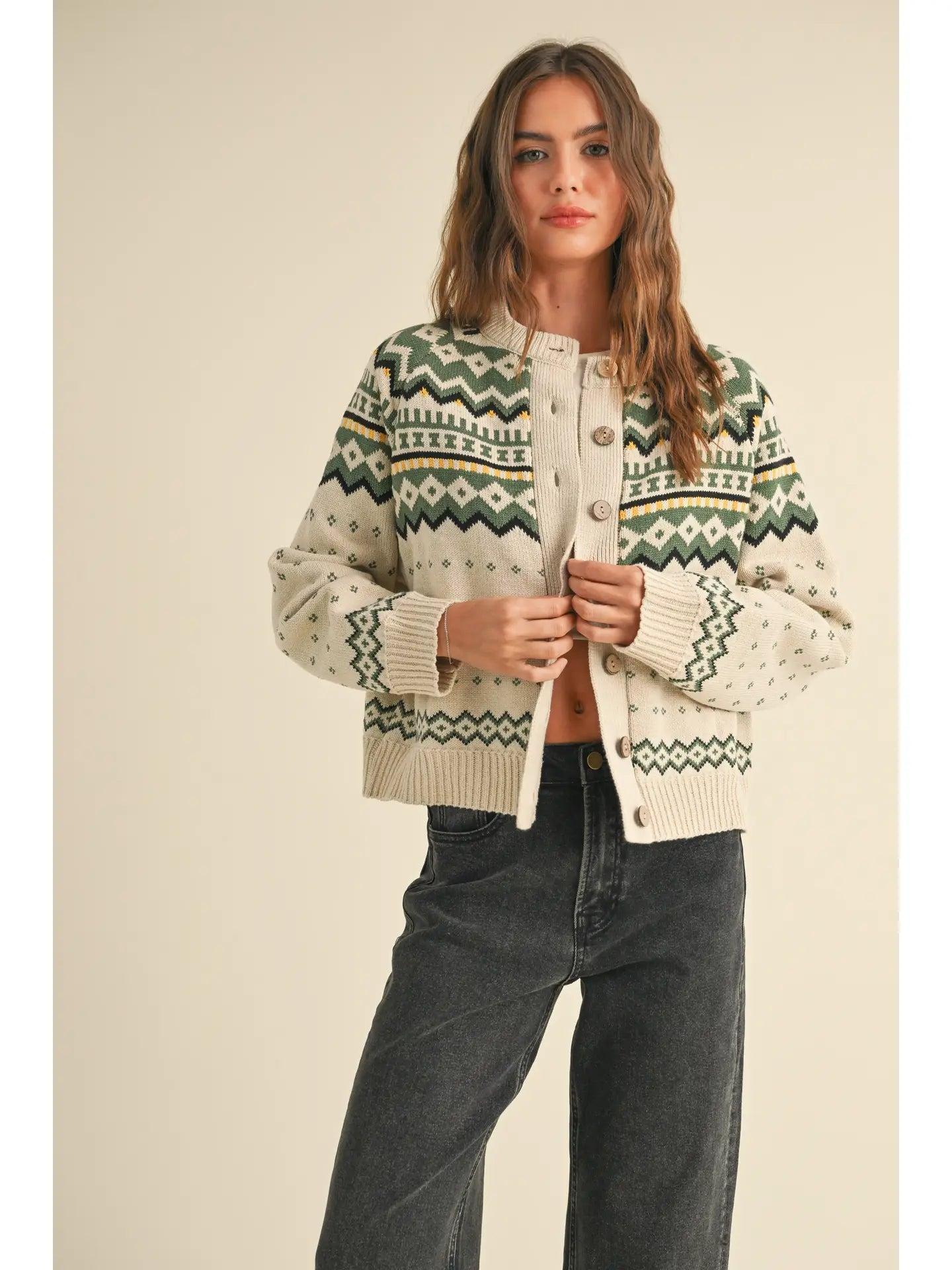 Jillian Sweater Cardigan Product Image