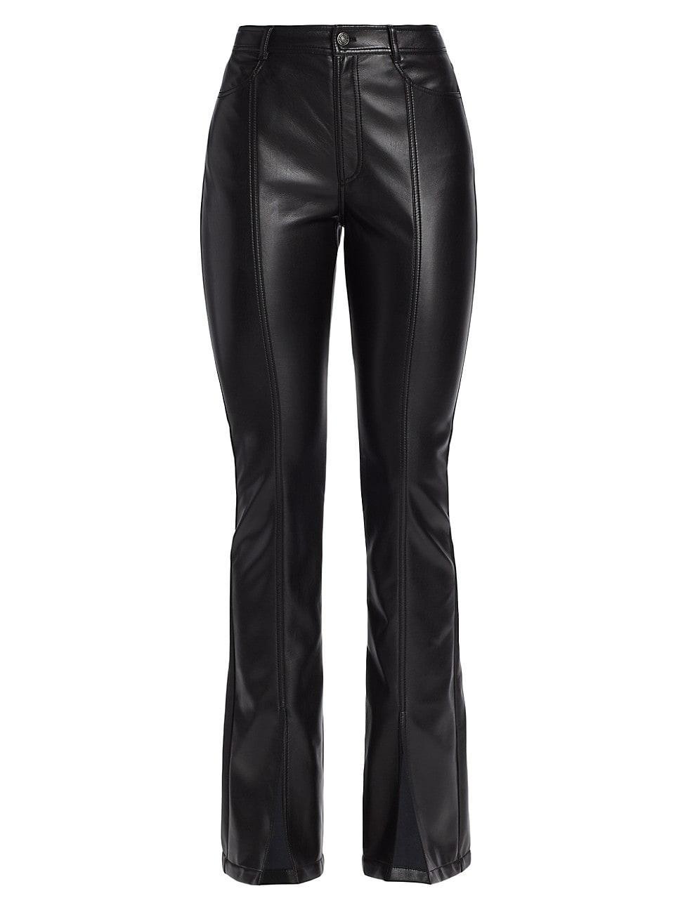 Faux Leather Shanis Pant In Black Product Image