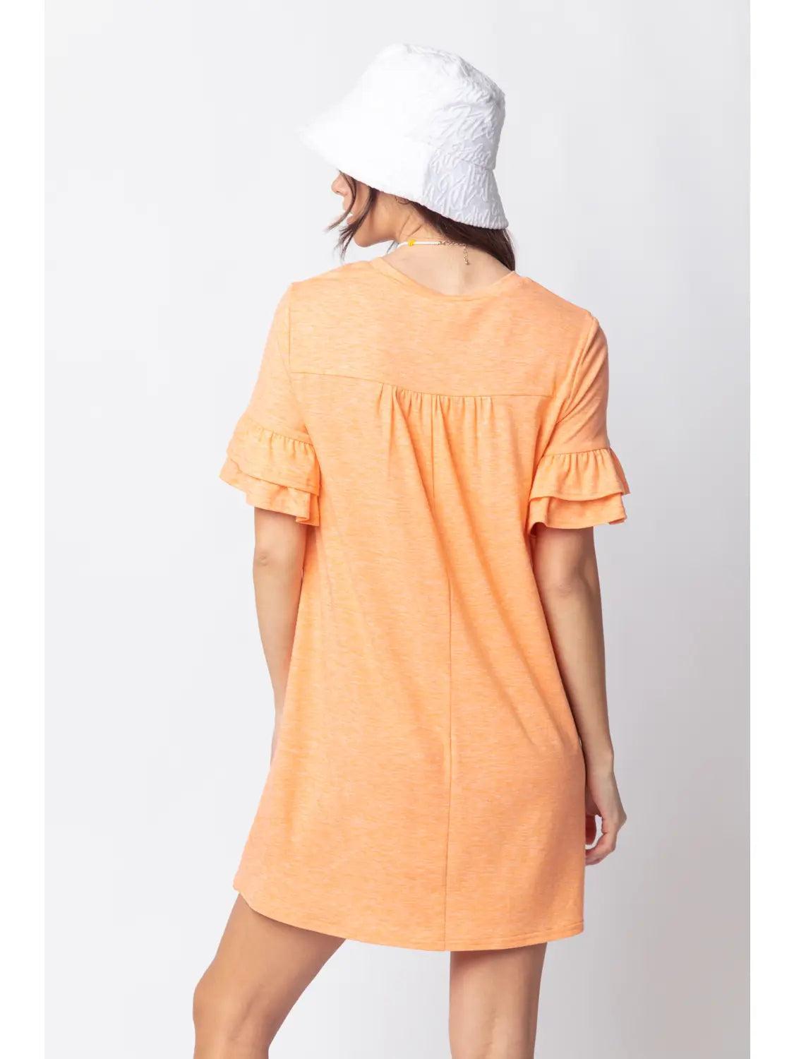 Mango French Terry Pocket Tee Shirt Dress Product Image