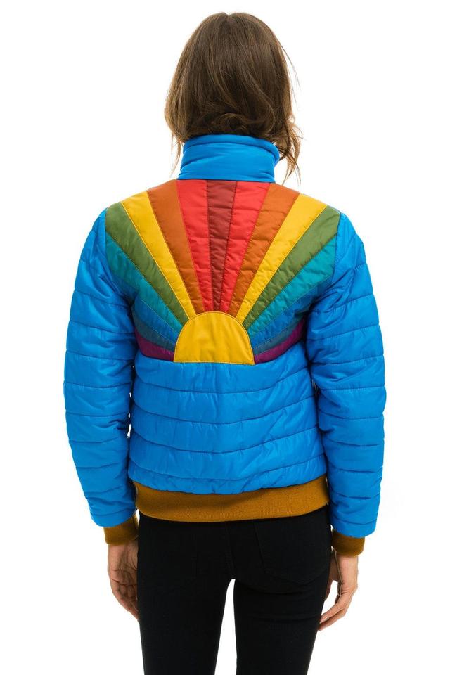 SUNBURST JACKET - BLUE CINA Female Product Image