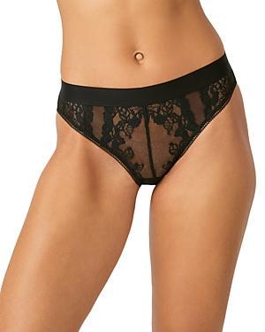 b. temptD by Wacoal Opening Act Lace & Mesh Cheeky Briefs Product Image