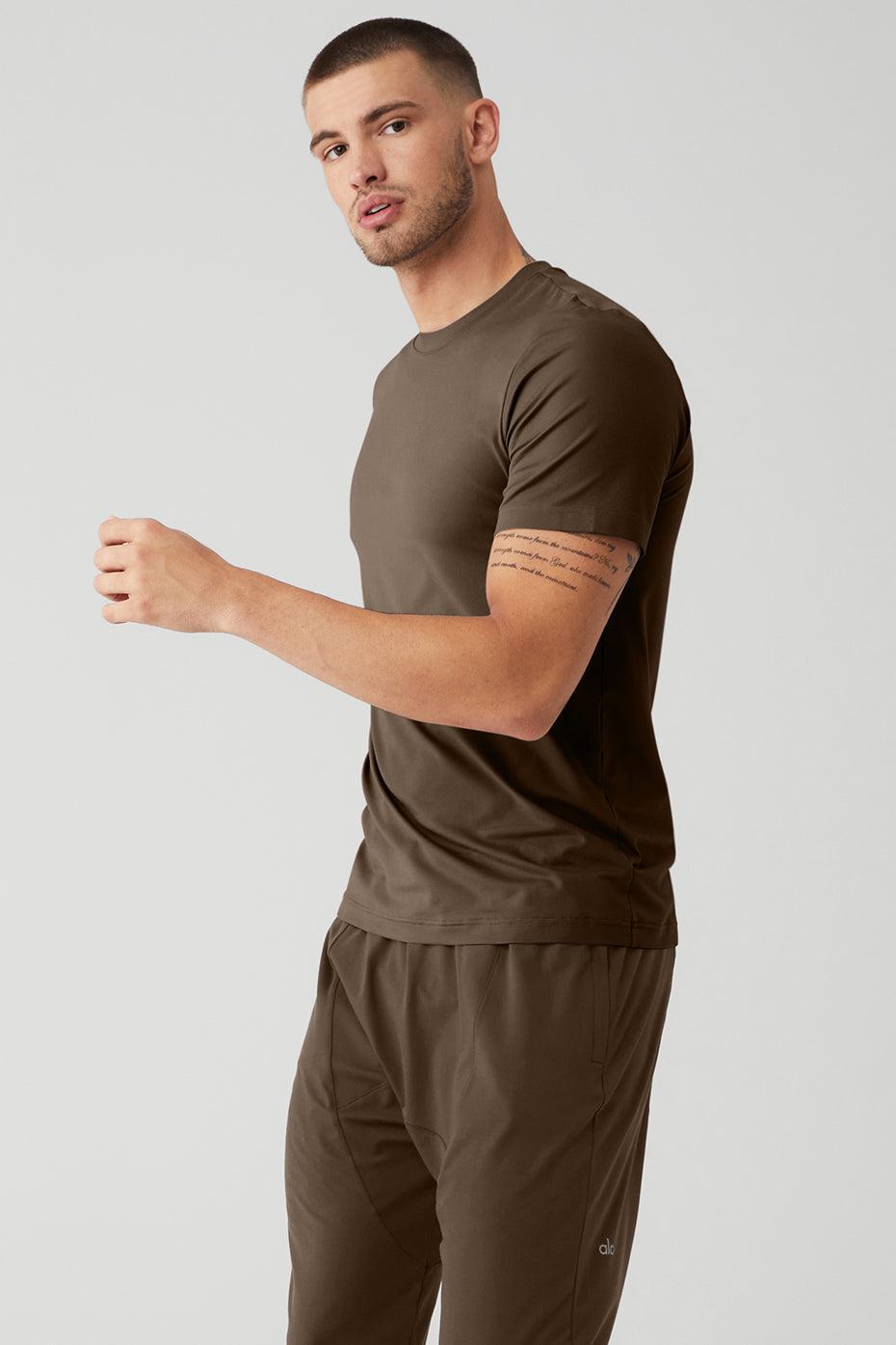 Conquer Reform Crewneck Short Sleeve - Espresso Male Product Image