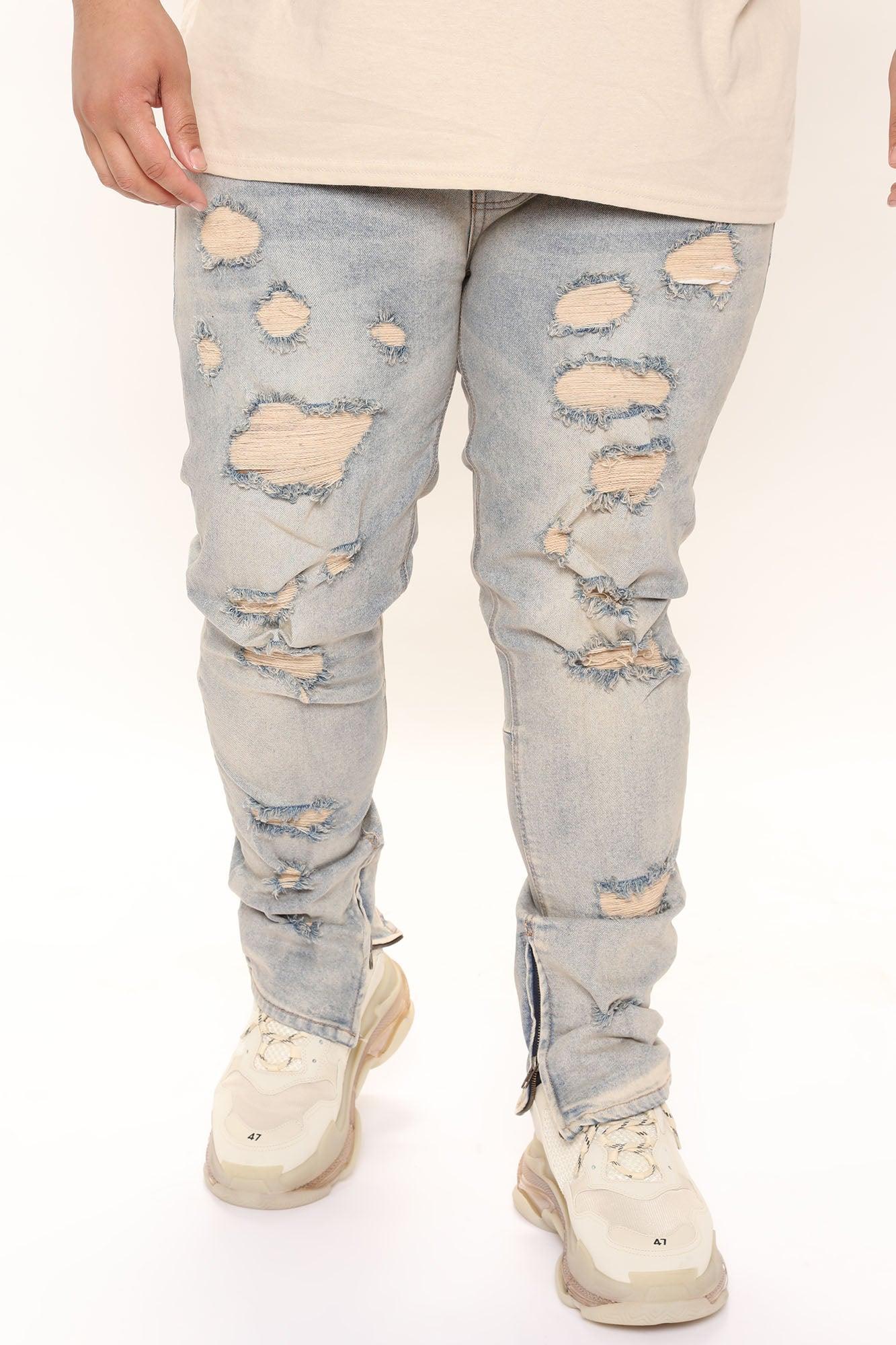 Stay Positive Skinny Jean - Light Blue Wash Product Image