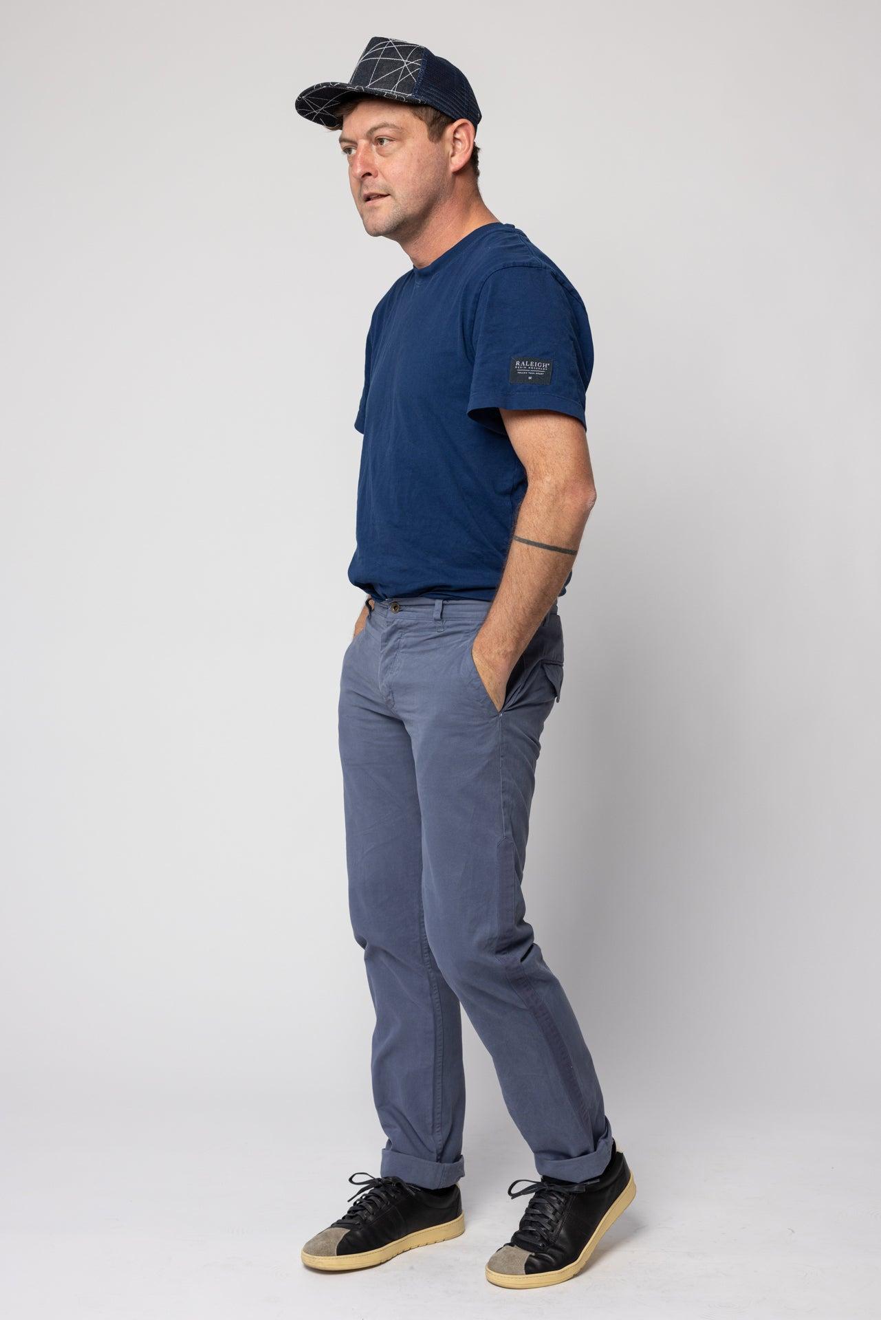 Rowan Tapered Trouser | Overcast Male Product Image