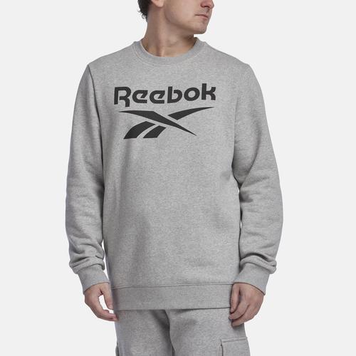 Reebok Mens Reebok Identity Big Logo Fleece Crew - Mens Product Image