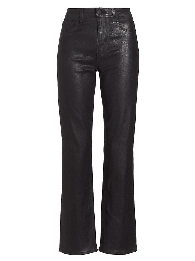 Womens Ginny Straight-Leg Zip Jeans Product Image