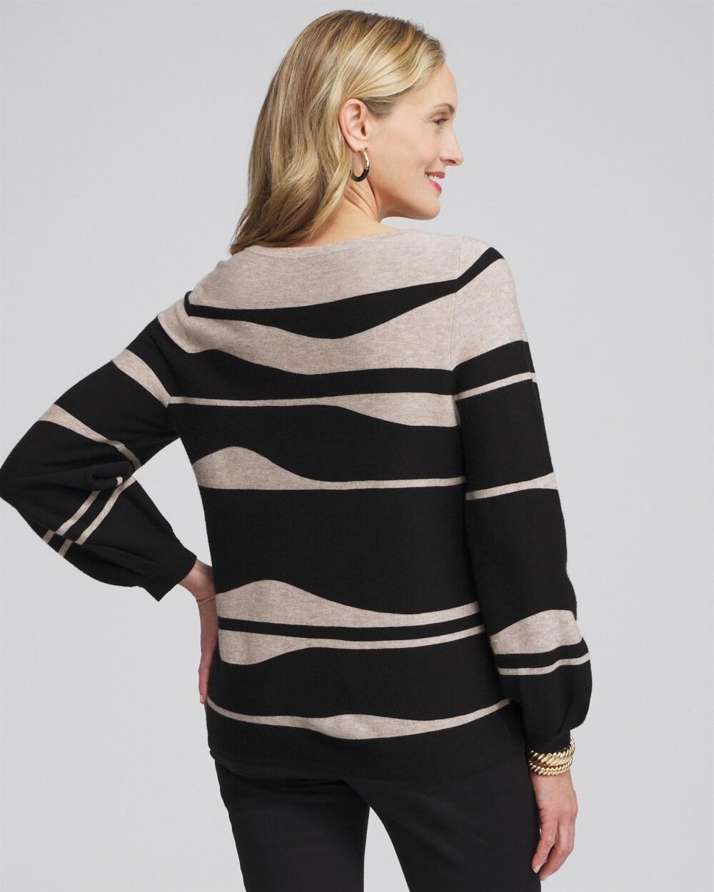 Lantern Sleeve Pullover Sweater Product Image