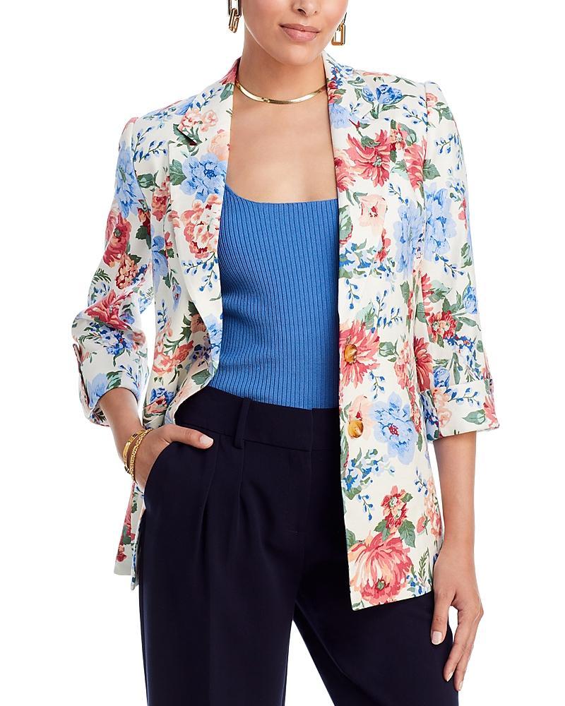 T Tahari Roll Tab Sleeve Blazer Product Image