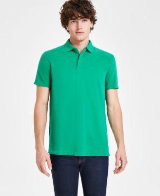 Men's Regular-Fit Logo Embroidered Polo Shirt  Product Image