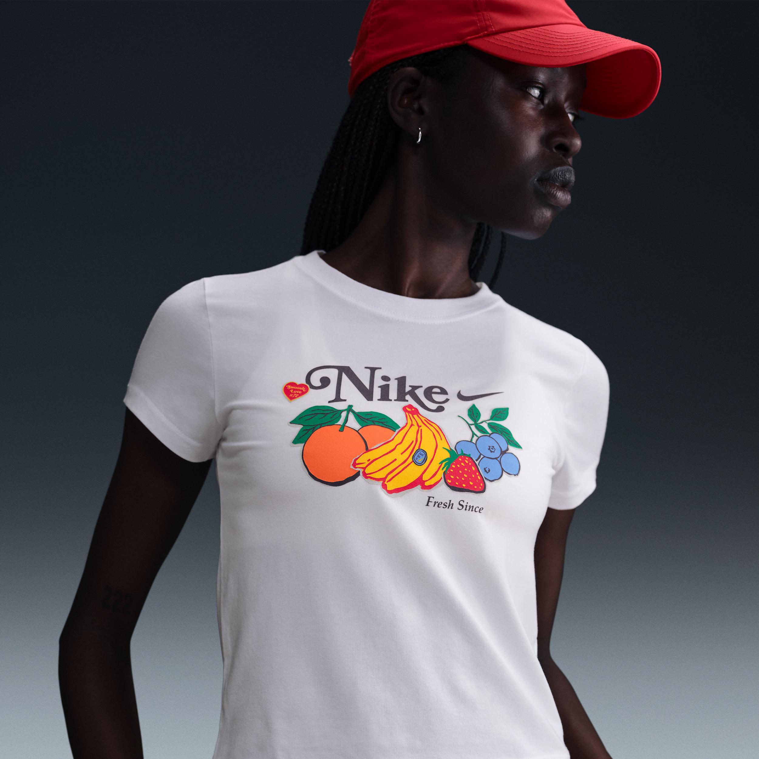 Women's Nike Sportswear Chill Knit Slim Cropped T-Shirt Product Image