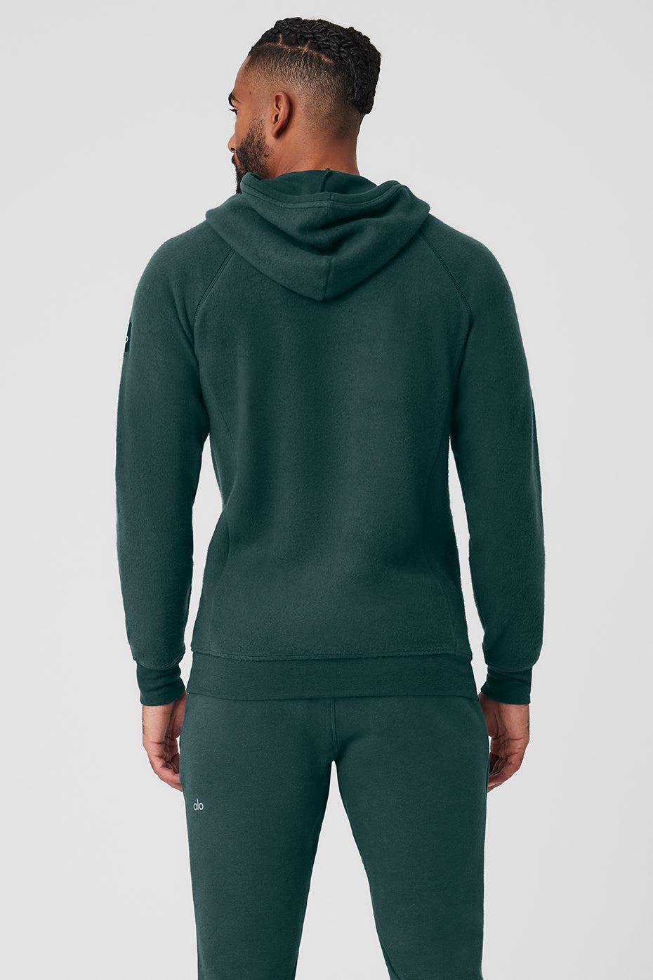 The Triumph Hoodie - Midnight Green Male Product Image