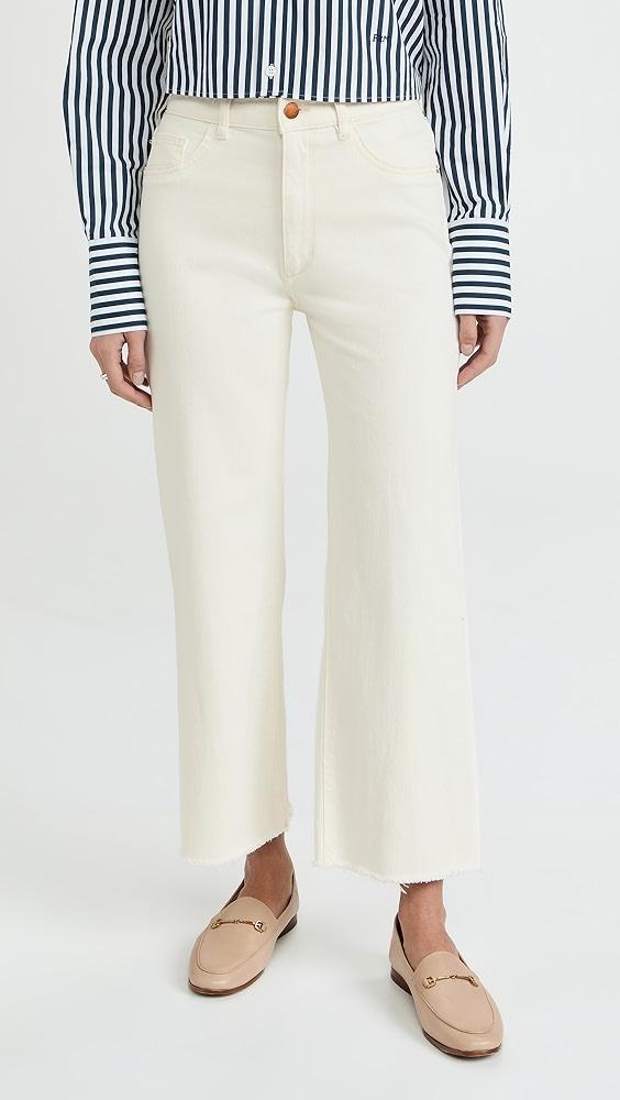 DL1961 Hepburn Wide Leg High Rise Jeans | Shopbop product image