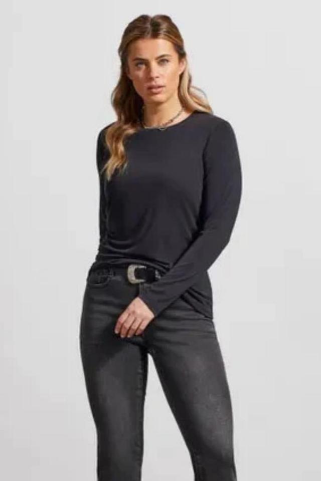 Ruched Long Sleeve Top Product Image